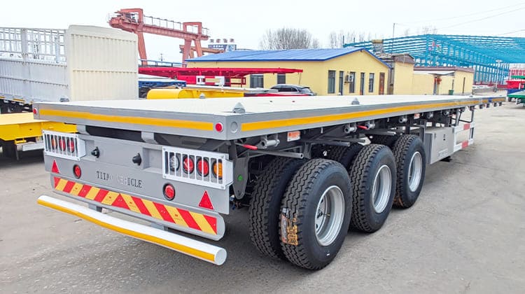 40 Ft Heavy Duty Semi Flatbed Trailer for Sale in Guam