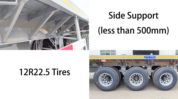 40 Ft Heavy Duty Semi Flatbed Trailer for Sale in Guam