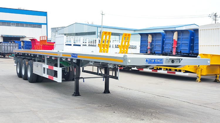 40 Ft Heavy Duty Semi Flatbed Trailer for Sale in Guam