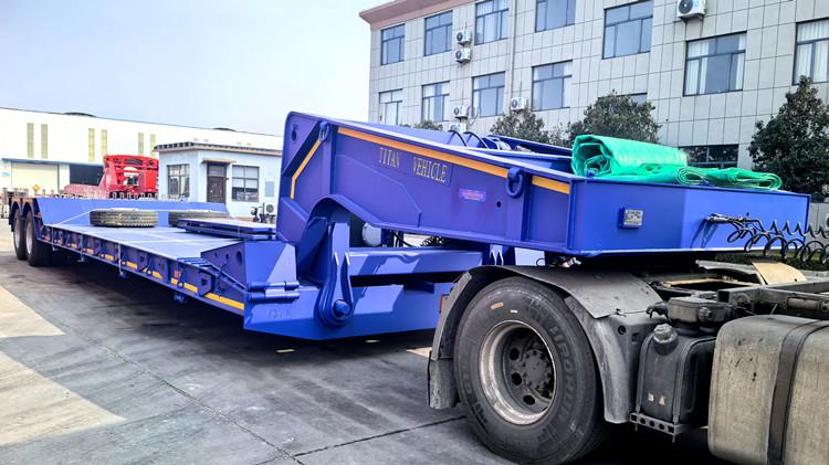 120 Ton Semi Lowboy Trailer Truck Price in Guyana