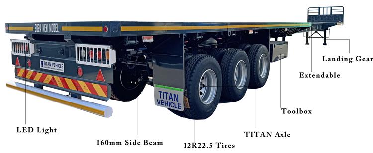 24m Extendable Trailer for Sale In Guyana