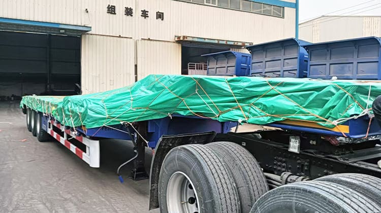 3 Axle Semi Low Loader Trailer Lowbed Truck for Sale in Guyana