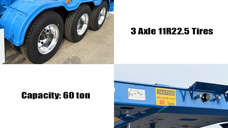 40 Ft Skeleton Trailer for Sale | Gooseneck Container Trailer in Guyana