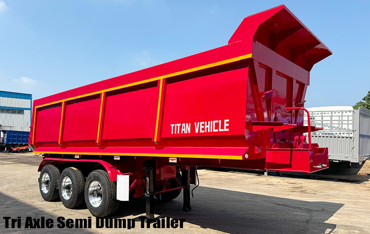 New TITAN 3 Axle Semi Tipper Trailer for Sale in Guyana