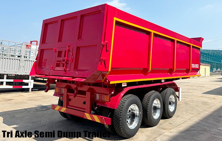 New TITAN 3 Axle Semi Tipper Trailer for Sale in Guyana