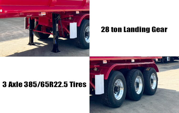 New TITAN 3 Axle Semi Tipper Trailer for Sale in Guyana