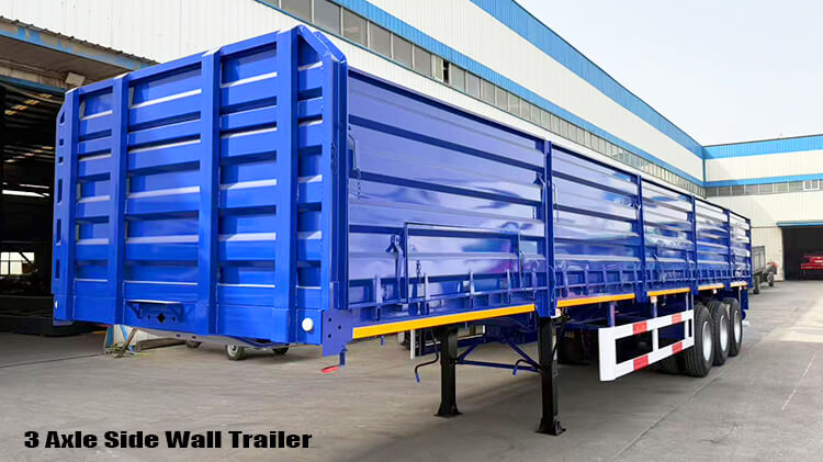 3 Axle Trailer with Side Walls | Side Wall Semi Trailer for Sale in Nigeria