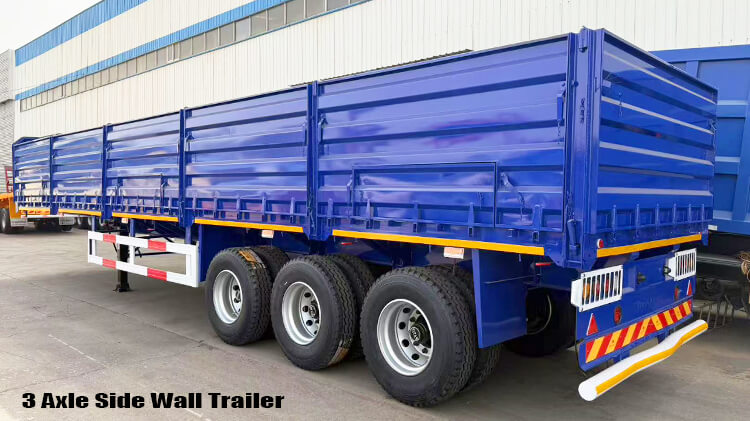 3 Axle Trailer with Side Walls | Side Wall Semi Trailer for Sale in Nigeria