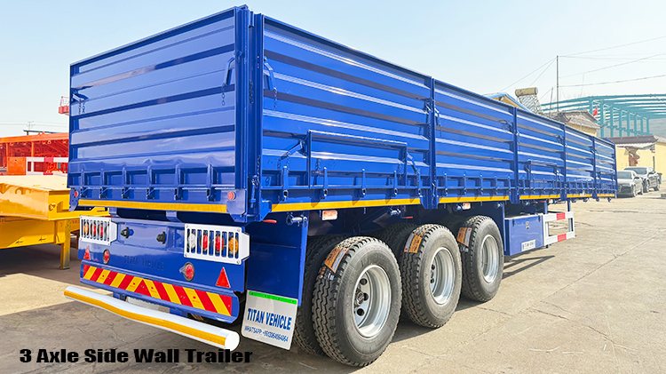 3 Axle Trailer with Side Walls | Side Wall Semi Trailer for Sale in Nigeria