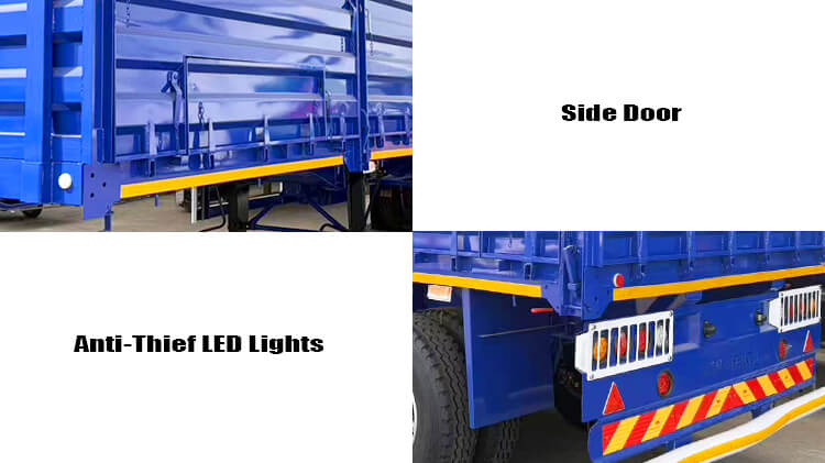 3 Axle Trailer with Side Walls | Side Wall Semi Trailer for Sale in Nigeria