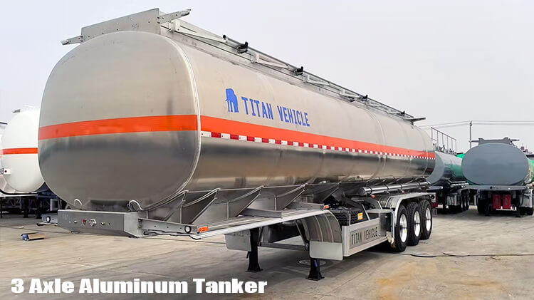3 Axle Aluminum Tanker Trailers for Sale Price in Nigeria