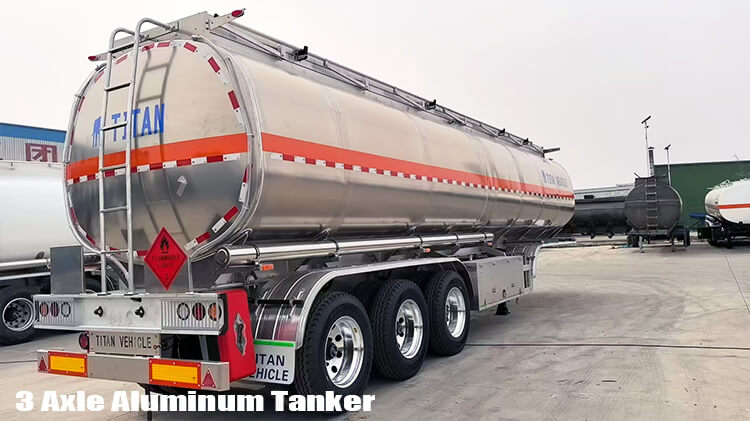 3 Axle Aluminum Tanker Trailers for Sale Price in Nigeria