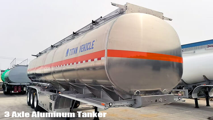 3 Axle Aluminum Tanker Trailers for Sale Price in Nigeria