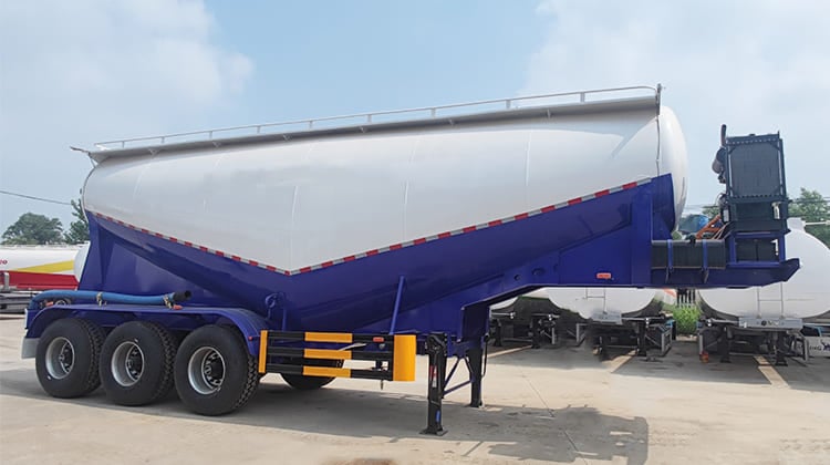 35CBM Pneumatic Dry Bulk Cement Tank Semi Trailer | Cement Bulk Carrier Tankers for Sale in Nigeria