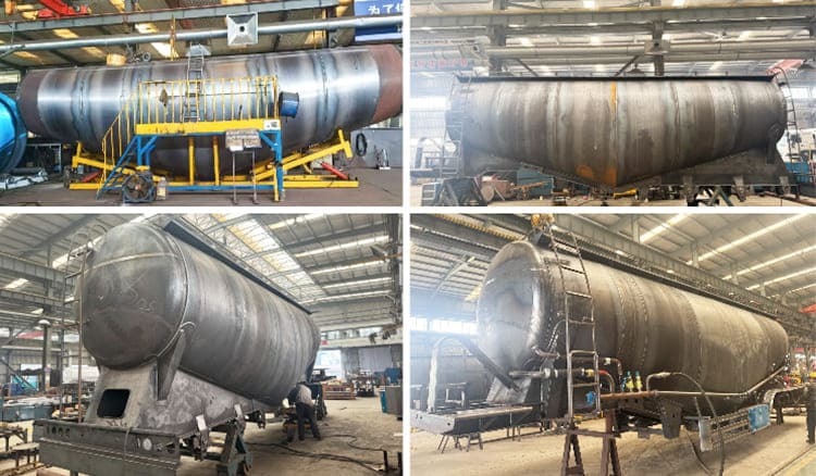 40 CBM Cement Bulker Trailer Truck Price | Cement Silo Trailer Powder Tanker for Sale in Nigeria