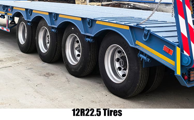 4 Axle Extendable Drop Deck Low Loader Semi Trailer for Sale in Nigeria Lagos