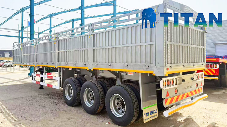 3 Axle Stake Semi Trailer for Sale in Ghana