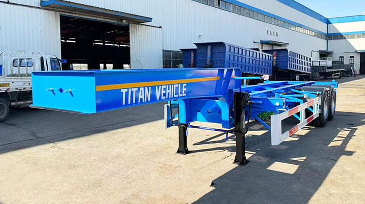 20 Ft Shipping Container Semi Trailers for Sale in Ghana