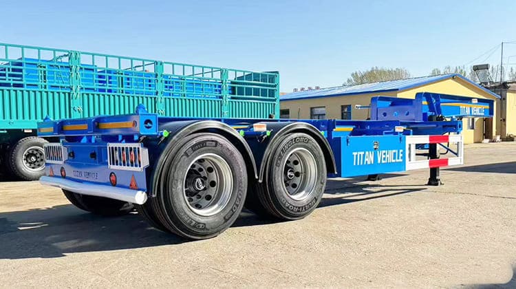 20 Ft Shipping Container Semi Trailers for Sale in Ghana