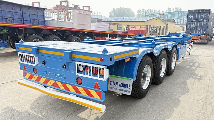 40Ft Container Skeleton Semi Trailer | Skeletal Trailer for Sale in Ghana