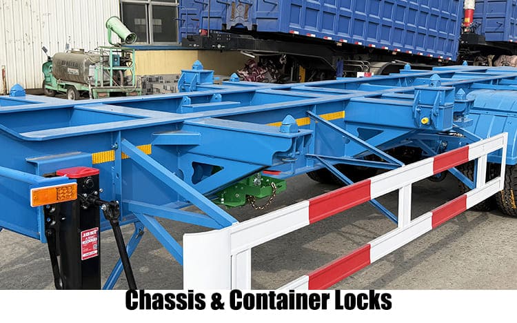 40Ft Container Skeleton Semi Trailer | Skeletal Trailer for Sale in Ghana