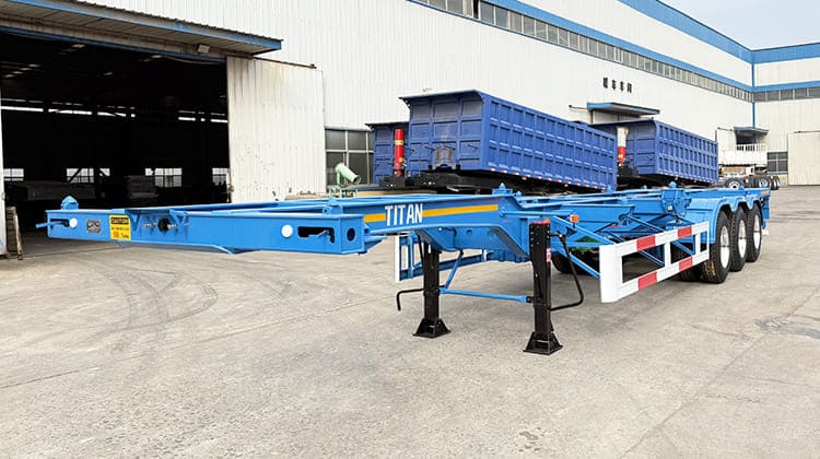 40Ft Container Skeleton Semi Trailer | Skeletal Trailer for Sale in Ghana