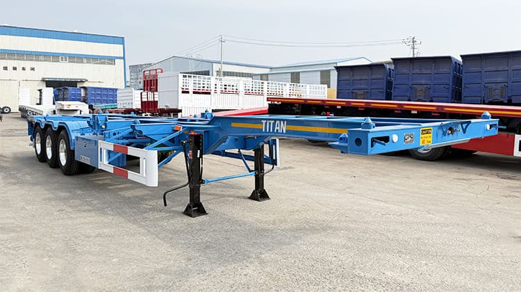 40Ft Container Skeleton Semi Trailer | Skeletal Trailer for Sale in Ghana