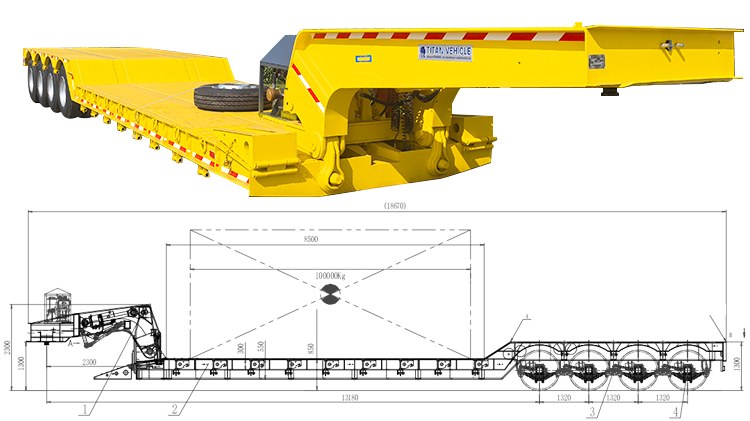4 Axle Removable Gooseneck Trailer | Rng Trailers for Sale in Ghana
