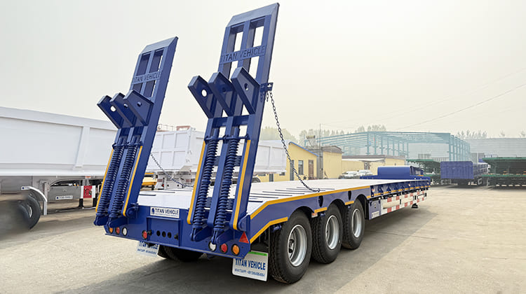 3 Axle Low Bed Semi Trailer for Sale in Mali