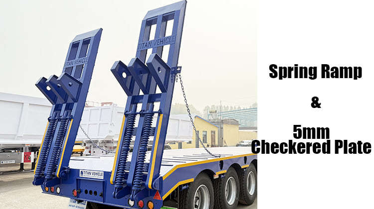 3 Axle Low Bed Semi Trailer for Sale in Mali