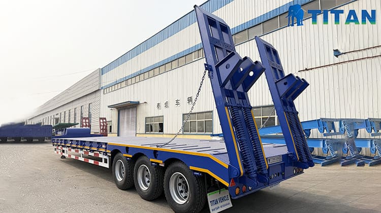 low bed trailer