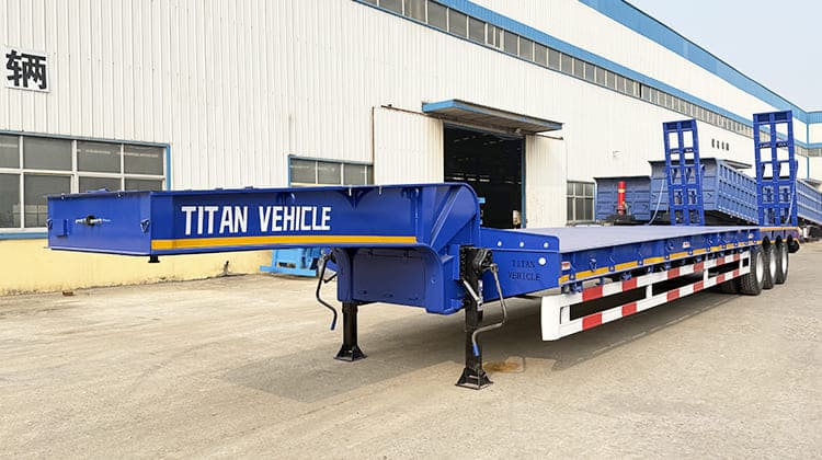 3 Axle Low Bed Semi Trailer for Sale in Mali