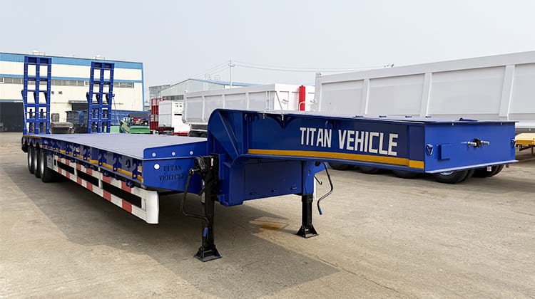 3 Axle Low Bed Semi Trailer for Sale in Mali