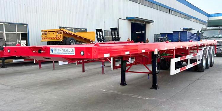 40Ft Flatbed Container Tractor Trailer for Sale in Mali