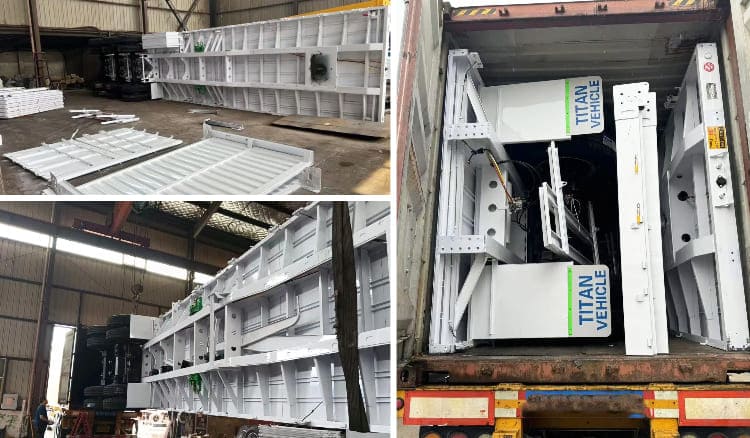 3 Axle Cargo Fencing Trailer for Sale in Mali