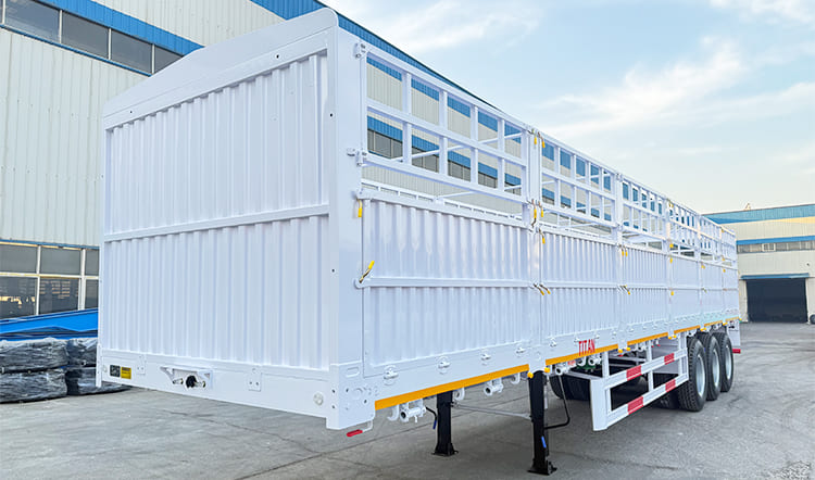 3 Axle Cargo Fencing Trailer for Sale in Mali