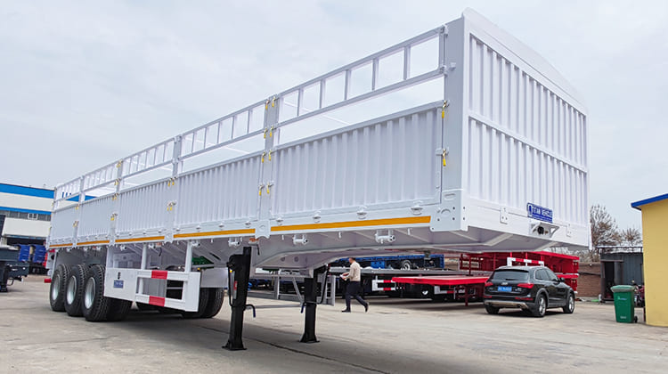 60 Ton 3 Axle Cargo Trailer for Sale in Mali