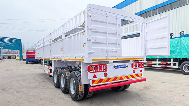 60 Ton 3 Axle Cargo Trailer for Sale in Mali