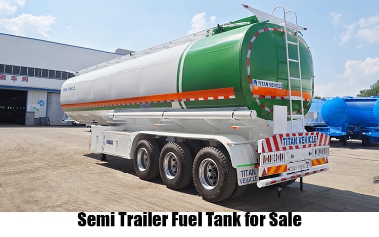 3 Axle 45000 Liters Fuel Tanker Semi Trailer Price for Sale in Angola