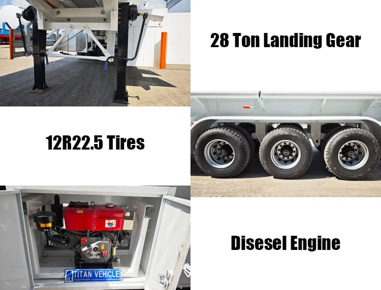 3 Axle 45000 Liters Fuel Tanker Semi Trailer Price for Sale in Angola