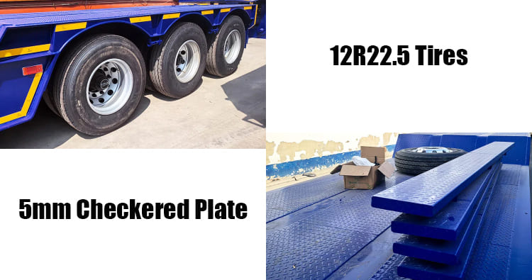 80 Ton Detachable Gooseneck Lowboy Trailer for Sale in Angola
