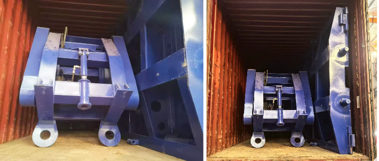 80 Ton Detachable Gooseneck Lowboy Trailer for Sale in Angola