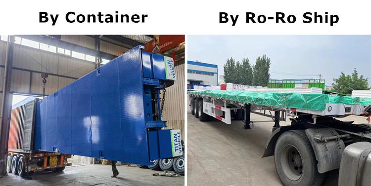 40FT Heavy Duty Flatbed Trailer for Sale in Angola