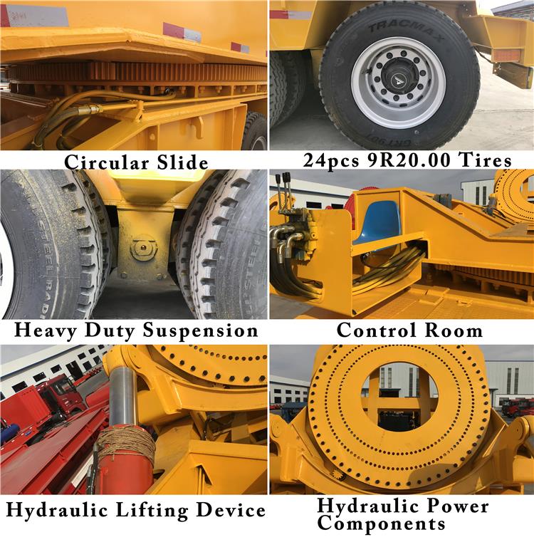 Wind Turbine Transportation Trailer Vehicle For Sale In UAE