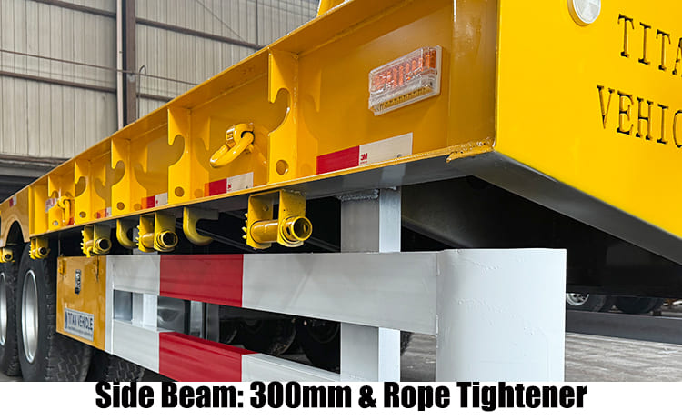 Tri Axle Equipment Low Loader Semi Drop Deck Trailer for Sale in Jamaica