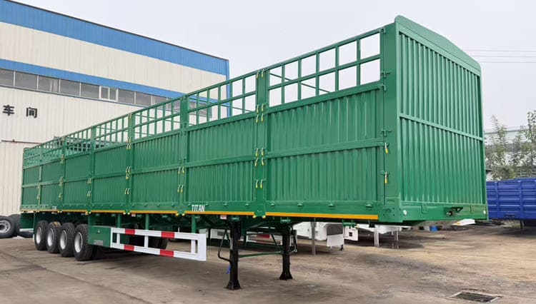 Livestock Transport Stake Trailer for Sale in Zimbabwe