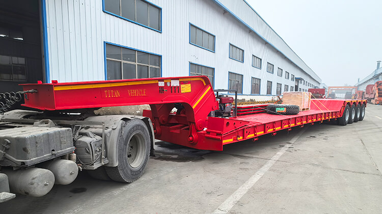 4 Axle 100 Ton Custom Rgn Lowboy Trailer for Sale in Jamaica
