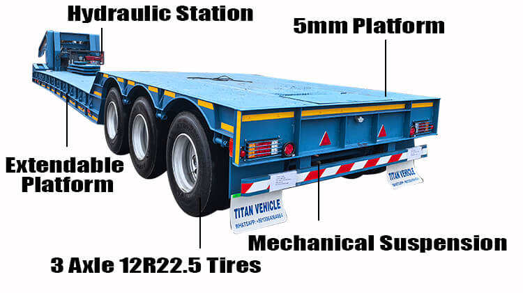 3 Axle Lowboy Trailer for Sale in Nigeria