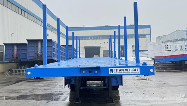 4 Axle logging truck trailer for sale in Senegal