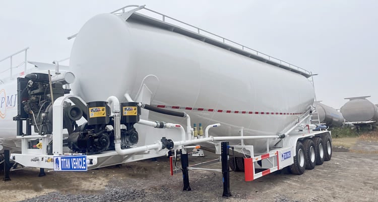 Dry Bulk Cement Tanker Trailer for Sale